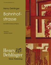 Bahnhofstrasse SATB choral sheet music cover